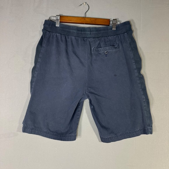 Polo Ralph Lauren Size L Navy Blue Cotton Blend Athletic Shorts Embroidered Pony - Picture 4 of 4